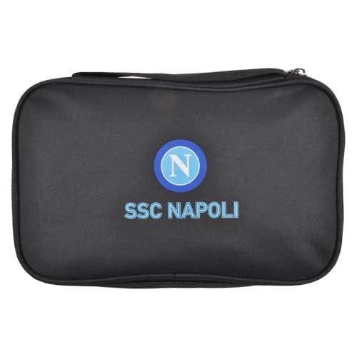 Beauty travel Napoli Soccer 121879, czarne, Torba podróżna z możliwością rozszerzenia