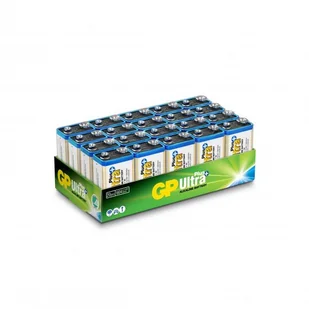 GP Batteries Ultra Plus Alkaline 1604AUP/6LF22, Engangsbatteri, 9V, Alkaline, 9 V, 20 stk. - Baterie i akcesoria - miniaturka - grafika 1