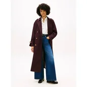 Płaszcze damskie - Tommy Hilfiger Trencz Oversize fit - miniaturka - grafika 1