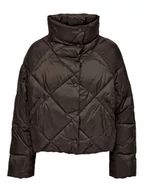 Kurtki damskie - ONLY Kurtka puchowa Carol 15271107 Brązowy Regular Fit - miniaturka - grafika 1