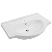 Umywalki - Astor Lupo umywalka 75 cm meblowa biały połysk AU-DOM-750-00 - miniaturka - grafika 1