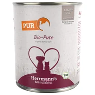 Mokra karma dla psów - Herrmann's Bio PUR, 6 x 800 g - Bioindyk - miniaturka - grafika 1