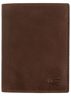 Camel Active Skórzany portfel "Thai" w kolorze jasnobrązowym - 9,5 x 12,5 x 2 cm - Portfele - miniaturka - grafika 1