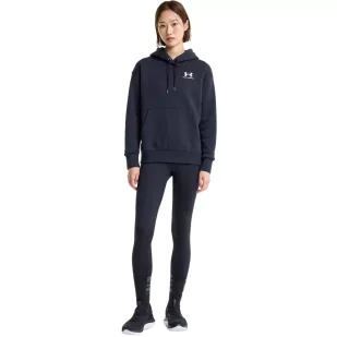 Bluza damska Under Armour Essential Fleece Hoodie - Bluzy sportowe damskie - miniaturka - grafika 5