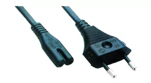 NoName Kabel zasilający 220v 1,5m CE ósemka - Kable komputerowe i do monitorów - miniaturka - grafika 1