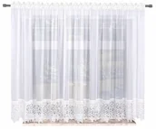 Firany - Firana gotowa Firany 150x300 cm Firanki z gipiura - miniaturka - grafika 1