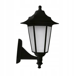 Ideus Zewnętrzny kinkiet BEGONYA2 BLACK 3081 - Lampy ogrodowe - miniaturka - grafika 1