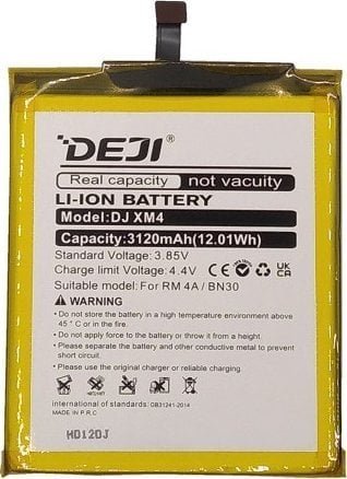 Bateria Extra Digital Baterija XIAOMI Redmi 4A