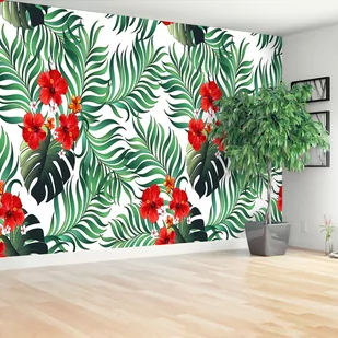 Fototapeta Wzór Dżungla - Fototapety - miniaturka - grafika 1