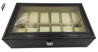 Pudełka i szkatułki - Organizer etui pudełko na zegarki do zegarków 12 szt szkatułka - miniaturka - grafika 1