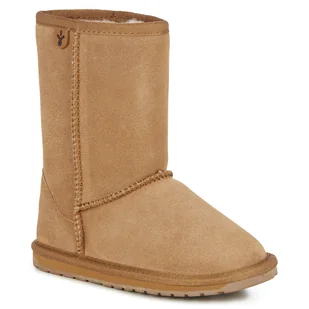 Buty damskie Emu Australia śniegowce ocieplane wełną Wallaby Lo Chestnut-36 - Śniegowce damskie - miniaturka - grafika 1