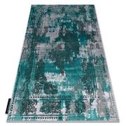 Dywany - Dywan DE LUXE nowoczesny 6827 Abstrakcja, vintage - Strukturalny zielony / szary, 180x270 cm - miniaturka - grafika 1