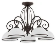 Lampy sufitowe - Lemir Indra żyrandol 5-punktowy O2495 W5 RW O2495 W5 RW - miniaturka - grafika 1