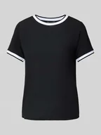 Koszulki i topy damskie - T-shirt o kroju regular fit z mieszanki wiskozy - miniaturka - grafika 1