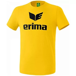 Koszulki męskie - Erima Męski T-shirt firmy  Promo, żółty, xl 208346 - grafika 1