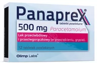 Przeziębienie i grypa - Panaprex 500 mg x 12 tabl powlekanych - miniaturka - grafika 1
