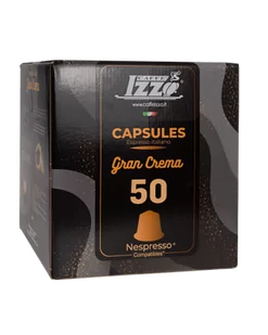 Izzo Nespresso Gran Crema 50 kapsułek - Kawa w kapsułkach i saszetkach - miniaturka - grafika 1