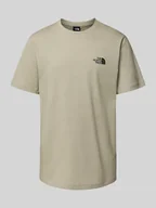 Koszulki męskie - T-shirt z nadrukiem z logo - miniaturka - grafika 1