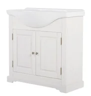 Szafki łazienkowe - Biała szafka pod umywalkę Fadio 6X - miniaturka - grafika 1
