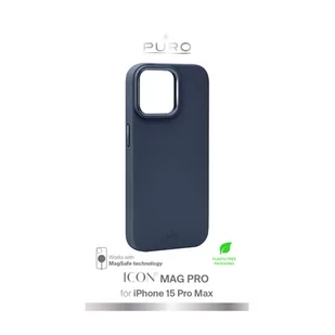 PURO ICON MAG PRO - Etui iPhone 15 Pro Max MagSafe (Dark Blue) - Pozostałe akcesoria do telefonów - miniaturka - grafika 3