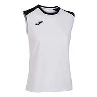 Koszulki i topy damskie - Joma Damski tank top Eco Championship T-shirt, czarno-biały, L - miniaturka - grafika 1