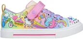 Buty dla dziewczynek - Skechers dziecięce buty świecące SKECHERS BFF MAGIC 314786L MLT 31 - miniaturka - grafika 1