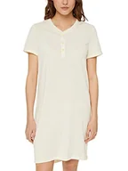 Piżamy damskie - Esprit Everyday Cotton Nw Ocsns S-SLV Damska koszula nocna, Pastelowy żółty 3, 38 - miniaturka - grafika 1
