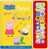 Literatura popularno naukowa dla młodzieży - Peppa poznaje dźwięki świnka peppa - miniaturka - grafika 1