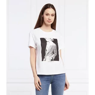 Koszulki i topy damskie - Emporio Armani T-shirt | Regular Fit - grafika 1
