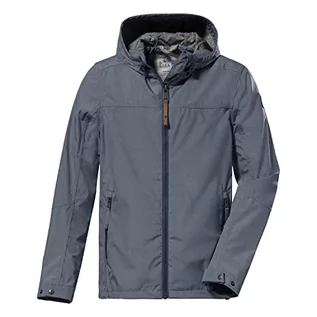 Kurtki męskie - G.I.G.A. DX Męska kurtka softshell/kurtka outdoorowa z kapturem - GS 9 MN SFTSHLL JCKT, stalowo-niebieska, XXL, 38213-000 - grafika 1