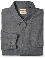 Koszule męskie - Wrangler Męska koszula puchowa z guzikami - miniaturka - grafika 1