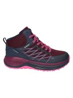 Buty trekkingowe damskie - Hi-Tec Botki trekkingowe "Trail Destroyer Mid" w kolorze fukcji - miniaturka - grafika 1