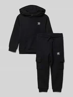 Bluzy dla chłopców - Dres z wyhaftowanym logo - miniaturka - grafika 1