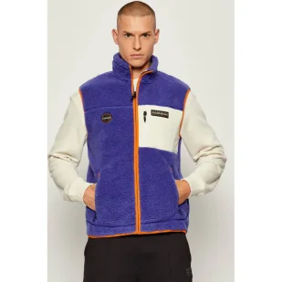 Napapijri Polarowy bezrękawnik Yupik Regular Fit - Kamizelki męskie - miniaturka - grafika 1