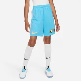 NIKE Km Df szorty bałtycki niebieski/biały, 8 lat - Spodenki damskie - miniaturka - grafika 1