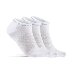 Skarpety do kostki CRAFT CORE DRY SHAFLESS SOCK 3-PACK 1910639-900000 – Biały - Skarpetki męskie - miniaturka - grafika 1