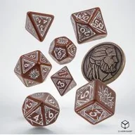 Akcesoria do gier planszowych - Komplet kości Wiedźmin. Geralt. Druh Płotki Q-Workshop - miniaturka - grafika 1