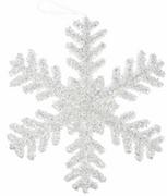 Ozdoby bożonarodzeniowe - Zawieszka Śnieżynka - 23 cm - 1 szt. - miniaturka - grafika 1