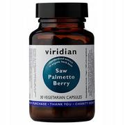 Suplementy naturalne - Viridian Saw Palmetto Berry Extract (Palma Sabałowa) 30 kaps - miniaturka - grafika 1