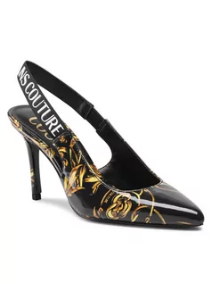 Sandały damskie - Versace Jeans Couture Sandały 72VA3S52 Czarny 35, 36, 37, 38, 39, 40, 41 - grafika 1