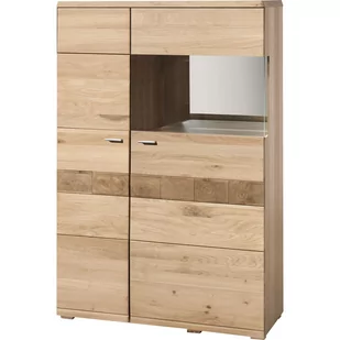 Kredens P9EBMI14 Prawy Miro MMI Sleeping Dąb Bielony - Kredensy - miniaturka - grafika 1