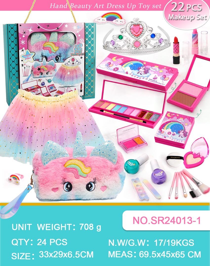 Magiczny Makijażowy Zestaw z Akcesoriami