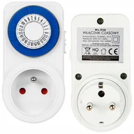 Wyłączniki światła i elektryczne - Programator czasomierz analogowy TF-5 Blow - miniaturka - grafika 1