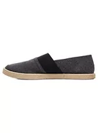 Espadryle damskie - Quiksilver espadryle męskie espadryle, Czarny Solid Black Sbkm, 44 EU - miniaturka - grafika 1