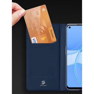 Dux Ducis Skin Pro kabura etui pokrowiec z klapką Oppo A73 5G / A53 5G niebieski - Etui i futerały do telefonów - miniaturka - grafika 12
