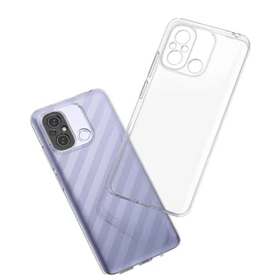 Ultra Clear 0.5mm etui do Xiaomi Redmi 11A / Poco C55 / Redmi 12C cienki pokrowiec przezroczyste - Etui i futerały do telefonów - miniaturka - grafika 4
