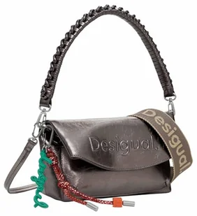 Desigual Bag_Half Logo, ACROSSBODYBAG Women's, Materiały wykończeniowe - Torebki damskie - miniaturka - grafika 1