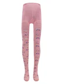 Rajstopy dziecięce - ewers Rajstopy w kolorze jasnoróżowym ze wzorem - miniaturka - grafika 1