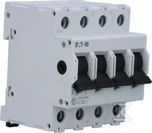 Eaton Rozłącznik modułowy 32A 4P HIS-32/4 167353 167353 - Bezpieczniki elektryczne - miniaturka - grafika 1