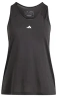 Koszulki i topy damskie - adidas Damska koszulka bez rękawów Train Essentials Minimal Branding Racerback, XL (rozmiar plus) czarny - miniaturka - grafika 1